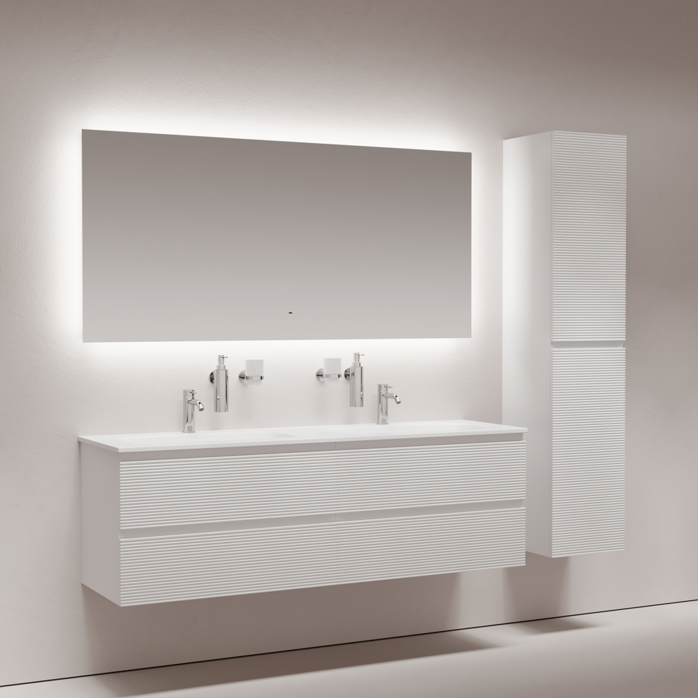 Зеркало c подсветкой Sancos Square, 1600х800