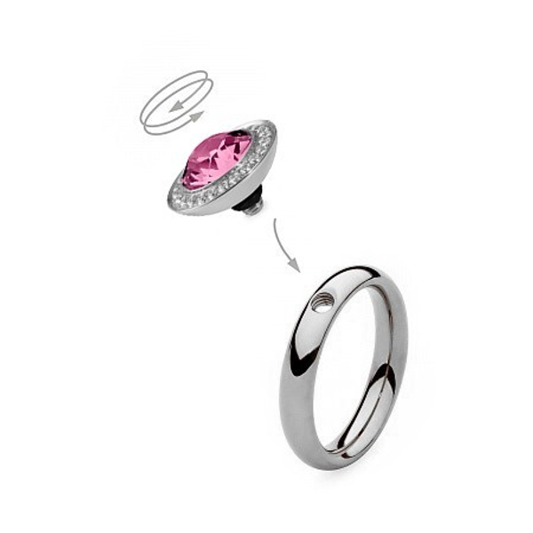 Шарм Qudo Tondo Deluxe Rose 647041 R/S