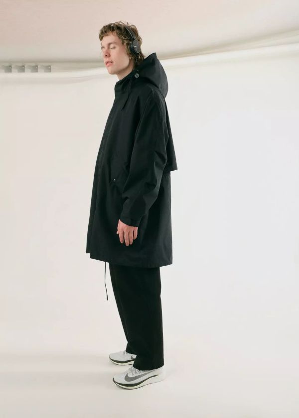 Парка Мужская Черная - фото 3