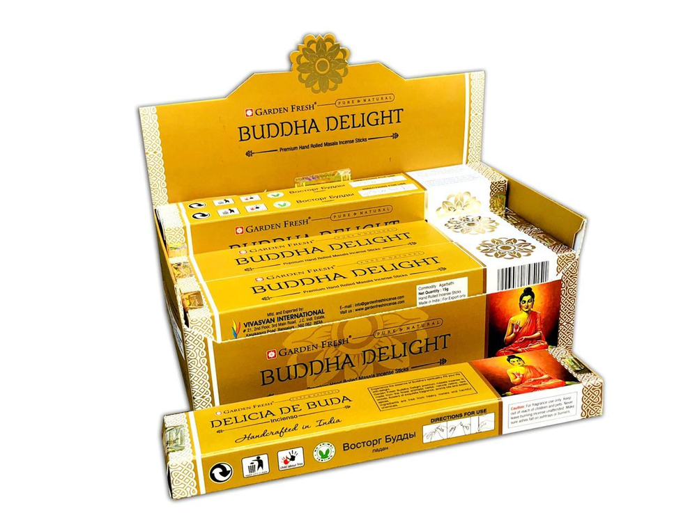 Garden Fresh Buddha Delight Благовоние-масала Восторг Будды 15 г
