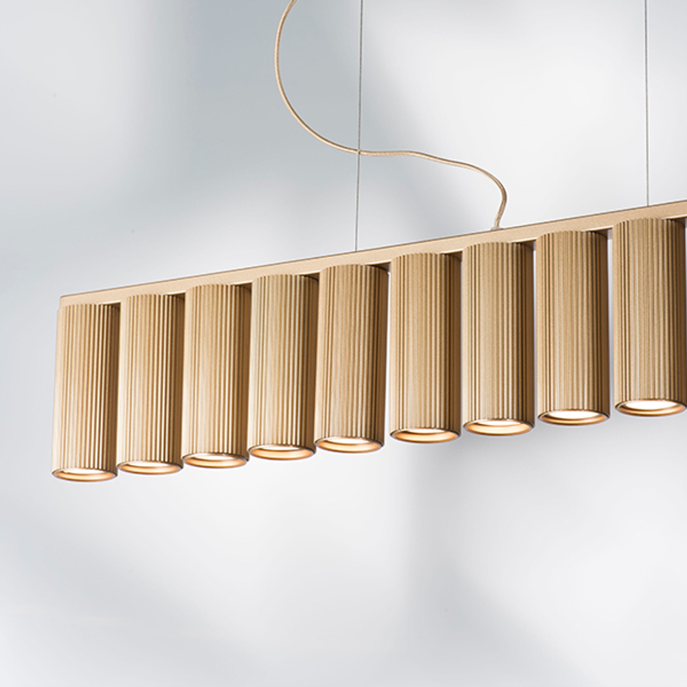 718133 Люстра ROMA 13х28W GU10 (led) ШАМПАНЬ