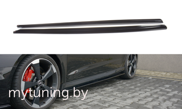 Сплиттеры накладок на пороги для AUDI RS3 8V Sportback (17-...)
