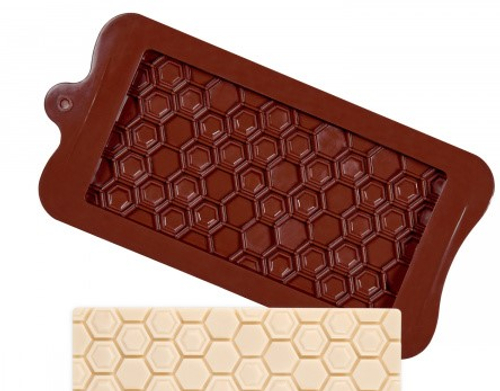 Форма силиконовая для шоколада "соты"