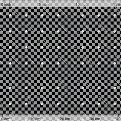 Шахматная клетка черно-серая  by Fairy Palette 1000 DPI