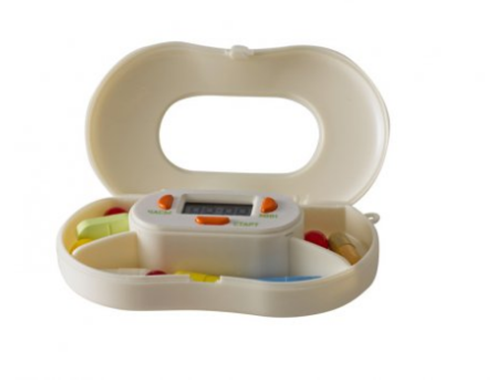 Таблетница электронная с таймером, 3 отделения, Пилюля