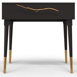 Консоль Арт Колор matte Стайл Голд Терпкий коричневый матовый