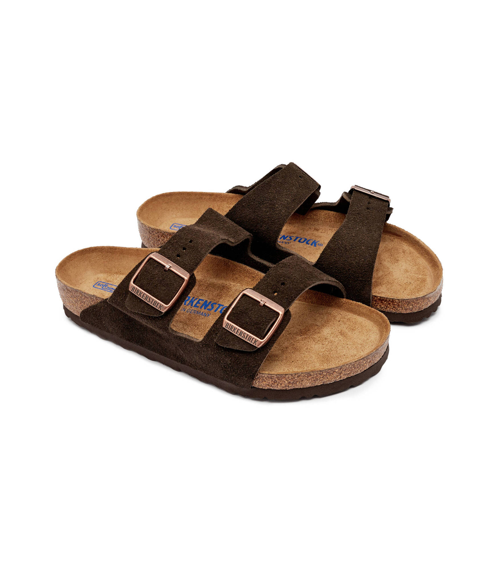 Кожаные шлепанцы arizona Birkenstock - коричневый(951311)