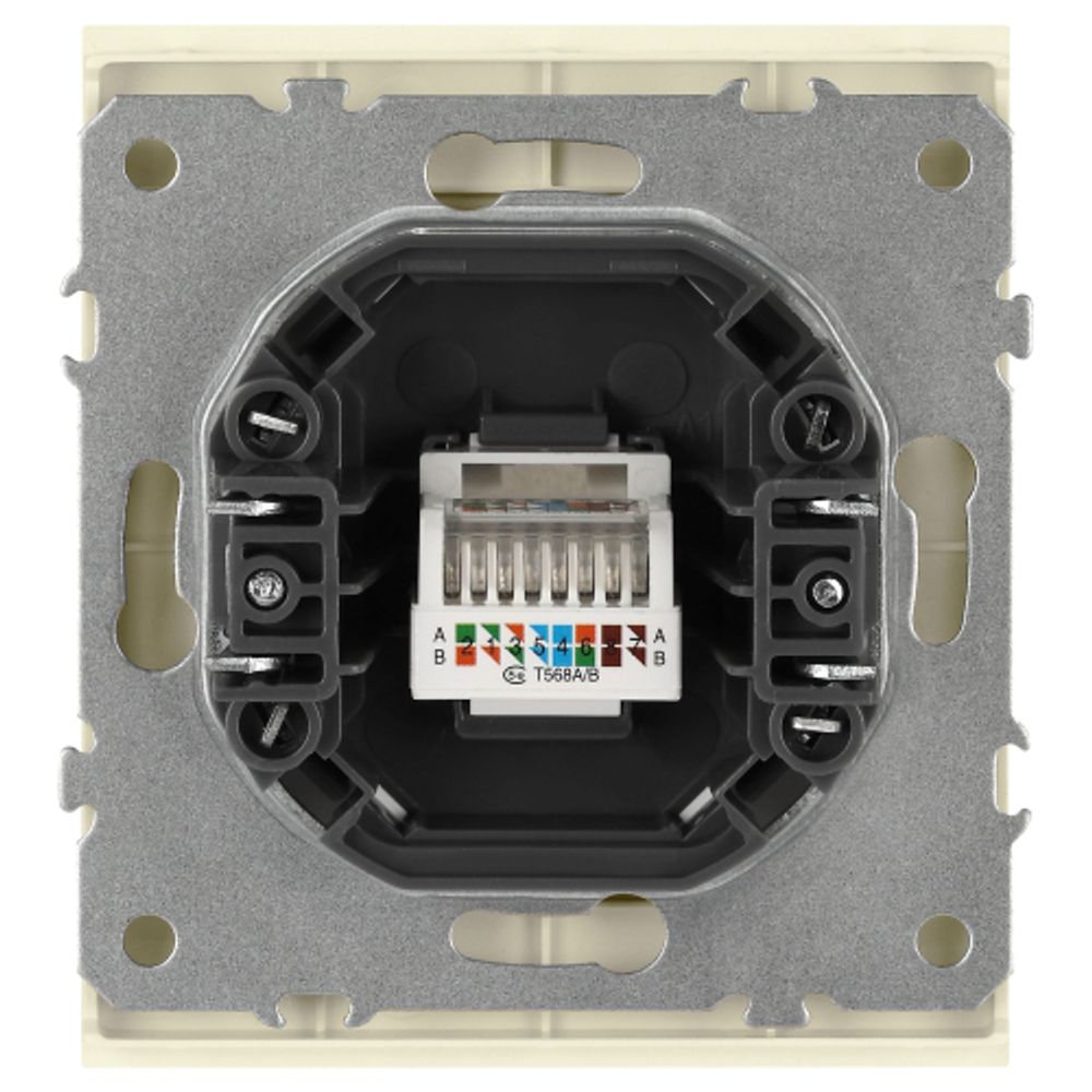 Розетка ЭРА Arktik 16-3107-02 информационная RJ45 слоновая кость | Эра Arktik