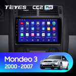 Teyes CC2 Plus 9"для Ford Mondeo 3 2000-2007