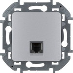 Розетка телефонная RJ11 алюминий Inspiria Legrand