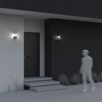 Уличный настенный светильник Outdoor O576WL-01GR