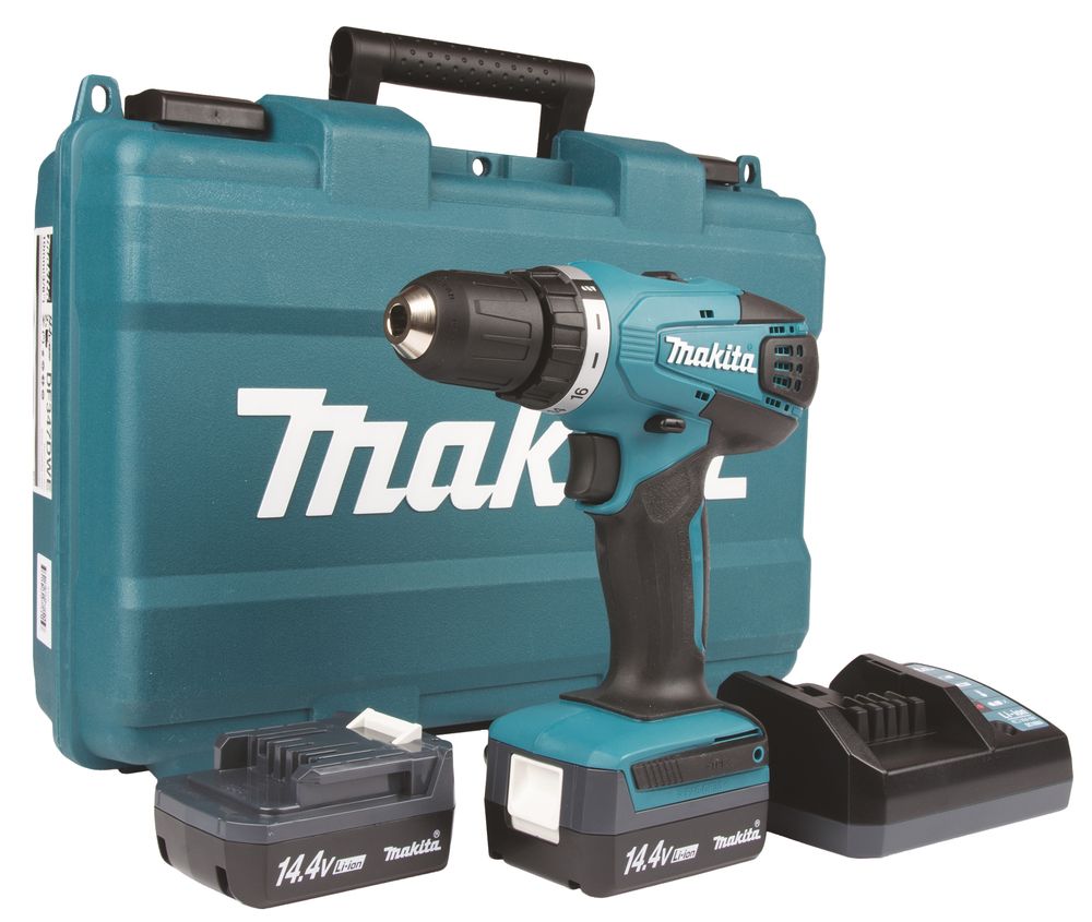 Аккумуляторная дрель-шуруповерт Makita DF347DWE