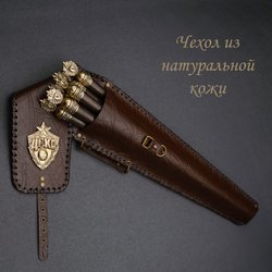 Подарочный набор шампуров "ЦСКА"