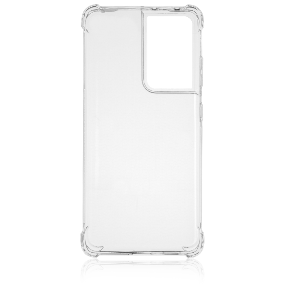 Чехол ROSCO для Samsung Galaxy S21 Ultra оптом (арт. SS-S21U-HARD-TPU-TRANSPARENT)