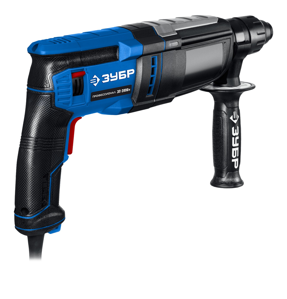 ЗУБР 28 мм, 900 Вт, перфоратор SDS Plus, мет. корпус, Профессионал (ЗП-2890 М)
