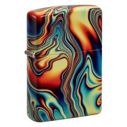 Зажигалка Zippo Swirl с покрытием Glow In The Dark Green (48612)