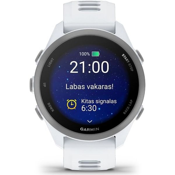 Умные часы Garmin Forerunner 170, Белый | Whitestone/Cloud Blue (010-03920-01 | 010-03920-51)