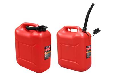 Канистра  25л для топлива REZOIL (Красная, с крышкой и лейкой)