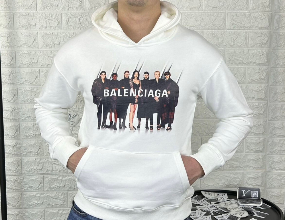 Худи Balenciaga People премиум
