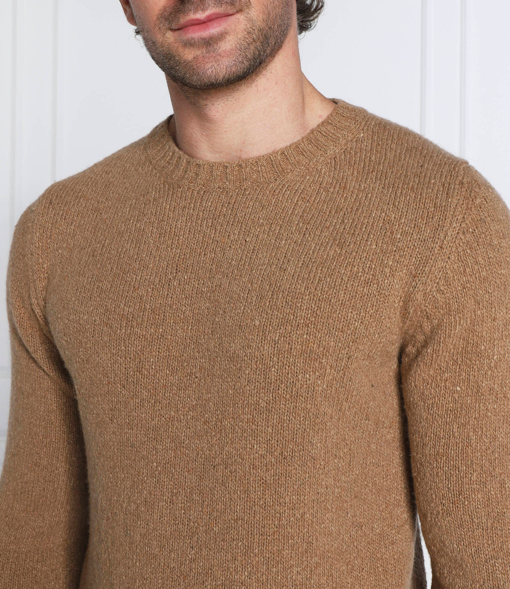 Хлопковый свитер valter Oscar Jacobson - бежевый(68916590)