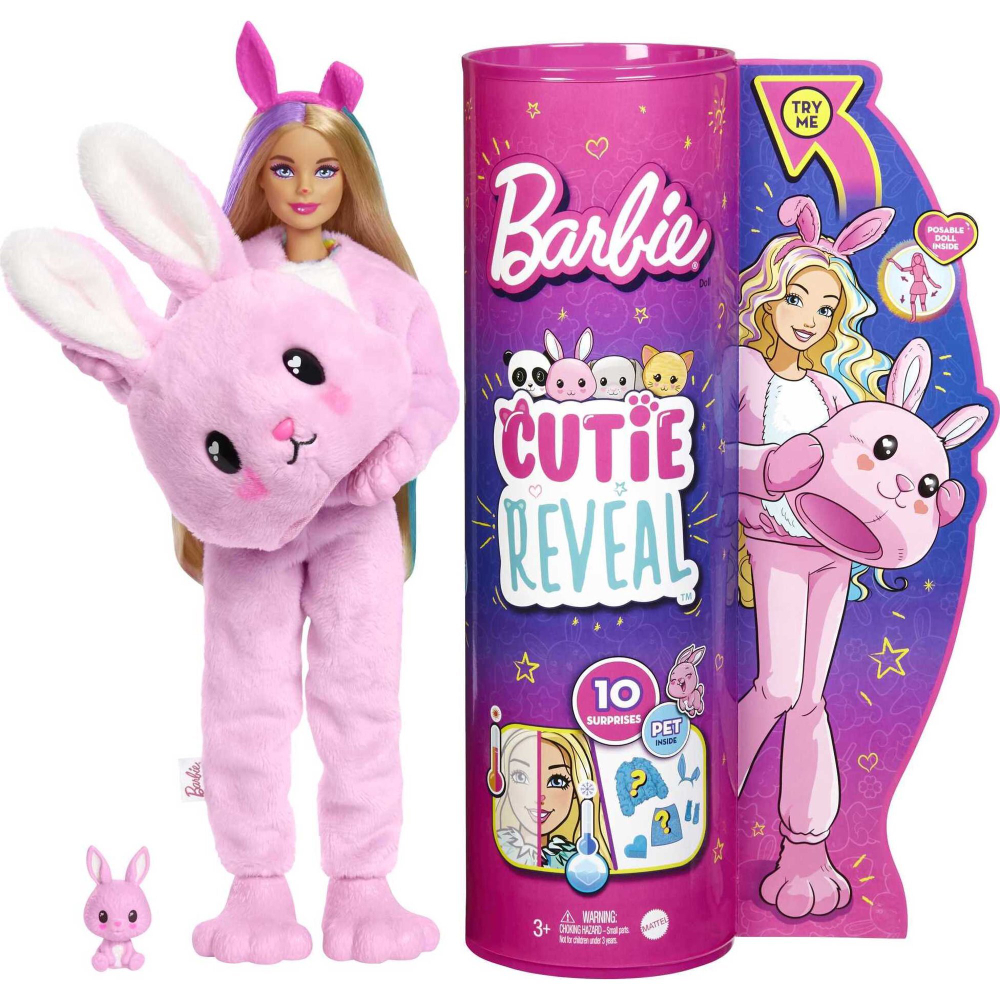 Кукла Barbie Cutie Reveal Зайка (2022)