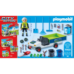 Playmobil - City Action Уборка города с помощью электромобиля 71433 / артикул   71433  / GTIN 4008789714336