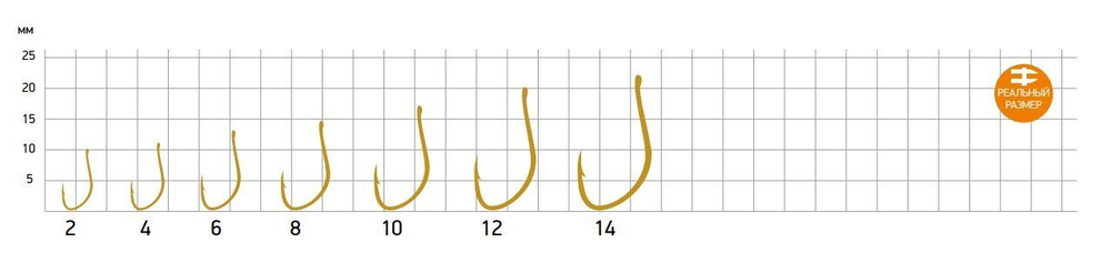 Крючки для рыбалки Saikyo KH-10092 G