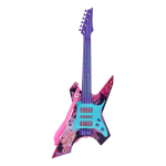 Гитара на бат. 60см, коробка 5031