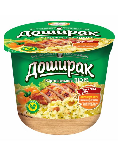 Пюре картофельное Доширак Со вкусом курицы 40 г