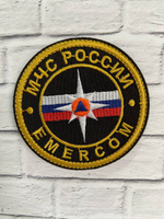 ШЕВРОН МЧС EMERCOM/ КРУГ