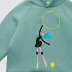 Толстовка с капюшоном "Гимнастка"