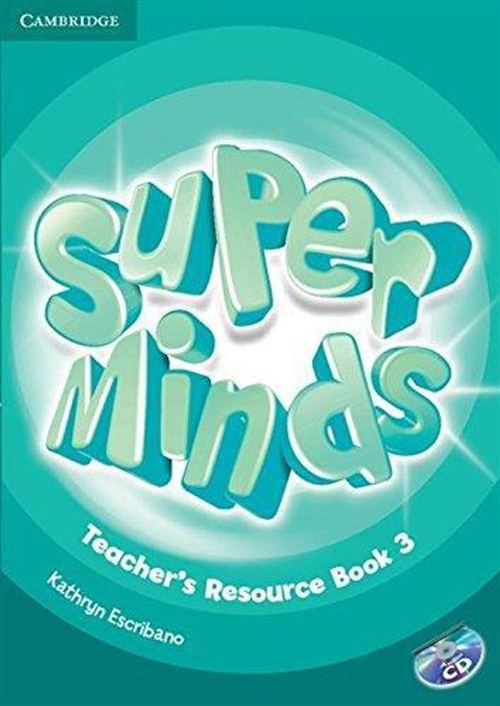 Super Minds Level 3 Teacher&#39;s Resource Book with Audio CD