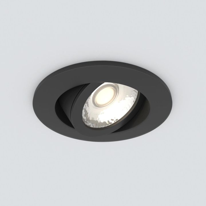 Встраиваемый светодиодный светильник Elektrostandard 15272/LED черный a056031