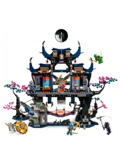 Конструктор Ниндзя Теневой додзе Маска Волка 1190 деталей