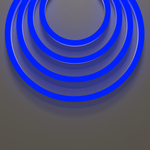 Гибкий неон Maytoni 25x13 220В 8Вт/м Blue IP65 50м 201235