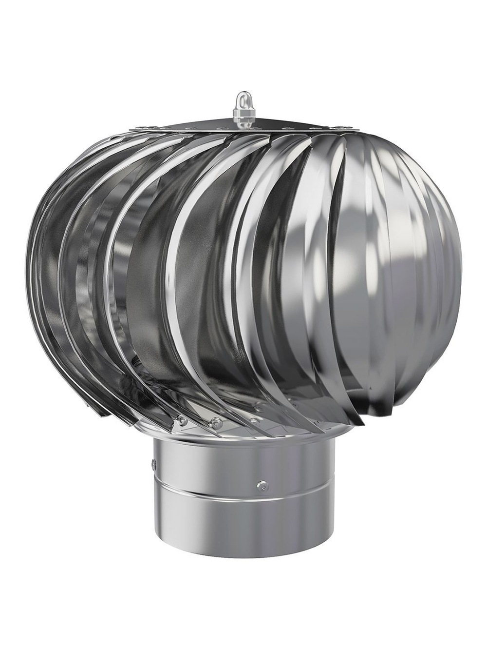 Турбодефлектор ТД фланец D120 нерж.сталь ERA