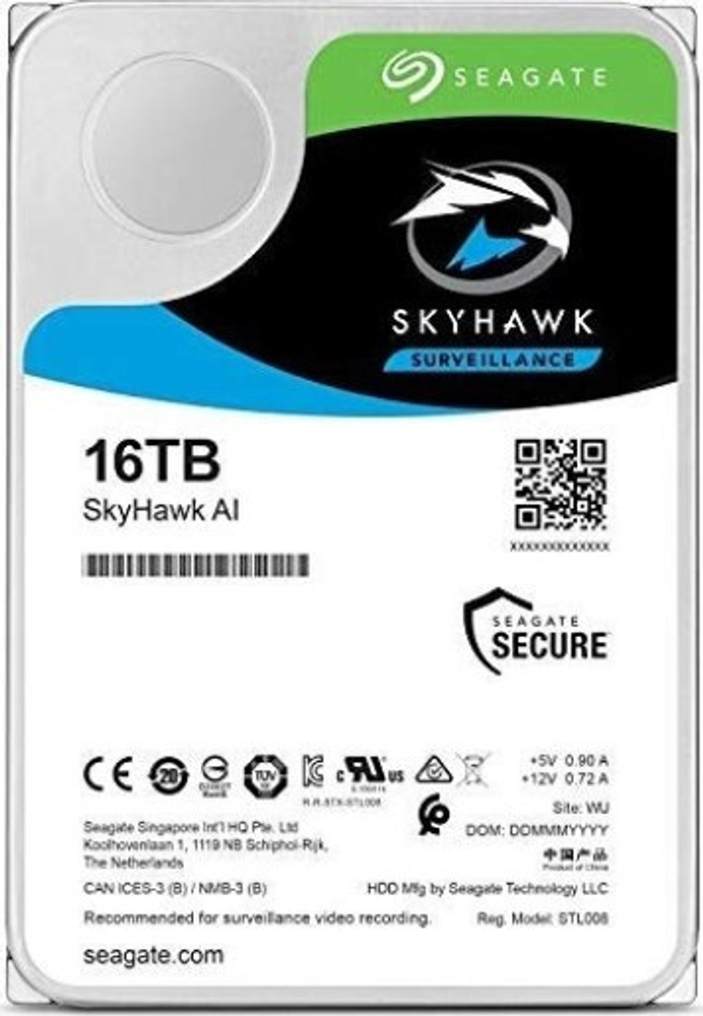 Жесткий диск 16TB SATA 6Gb/s Seagate ST16000VE002