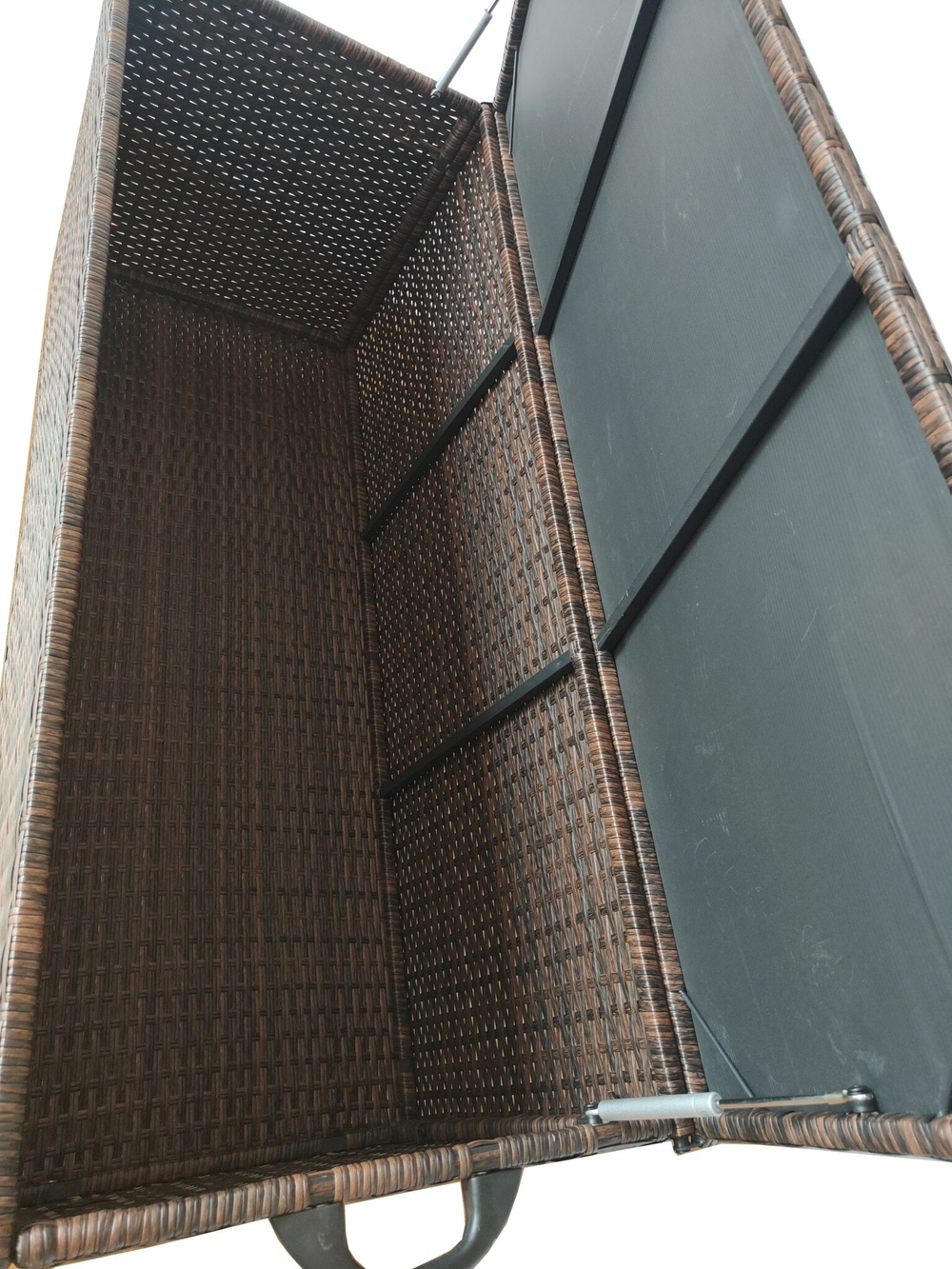 Сундук из искусственного ротанга для хранения подушек из искусственного ротанга ХАРОМА 460л