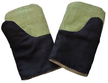 Рукавицы утепленные (ватин) с брезент.налодонником