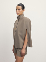 Кейп "Vintage" бежевый