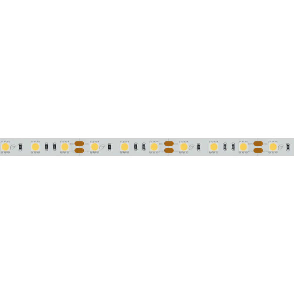 Светодиодная лента RT 2-5000 12V White6000 2x (5060, 300 LED, LUX) (Arlight, 14.4 Вт/м, IP20) 012339(B)