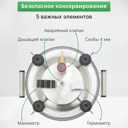 Мини - автоклав «Заготовщик» 14 л