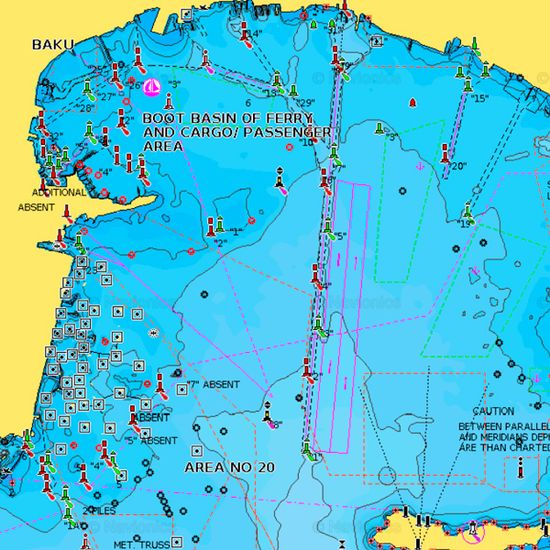 Navionics+ NAEU069R Каспийское море, нижняя Волга, Дон карта глубин для Lowrance / Simrad / Raymarine / Humminbird (microSD)