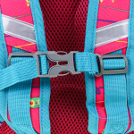 Ранец разборный "Кошка" 25*14*33 см с ортопедической спинкой. 1 отделение, 3 кармана