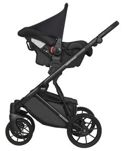 Детская коляска Riko Basic Montana Ecco 3 в 1 24 Graphite