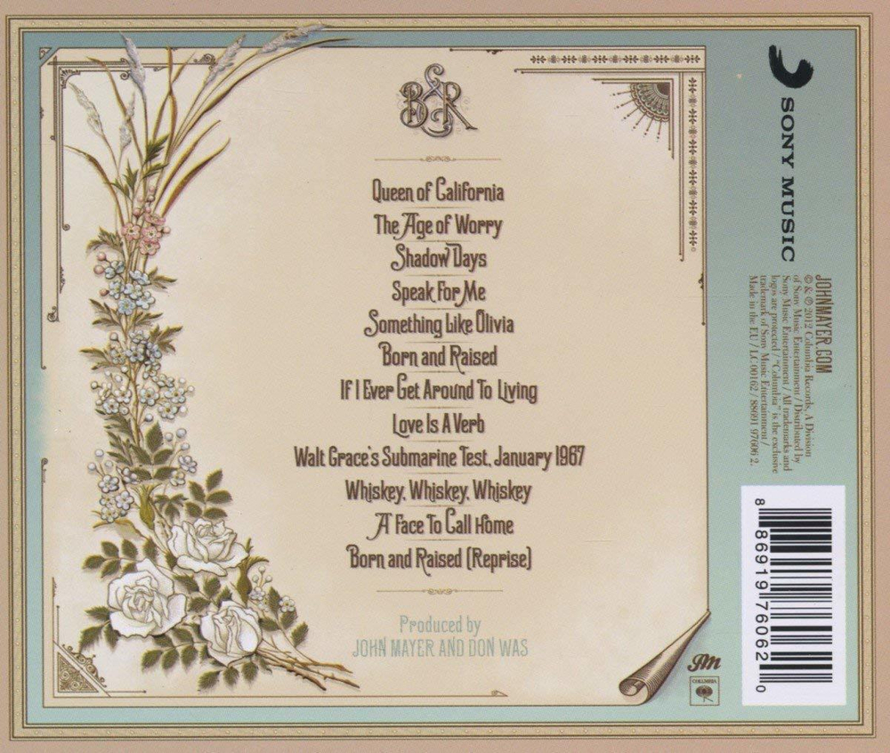 John Mayer / Born And Raised (CD)