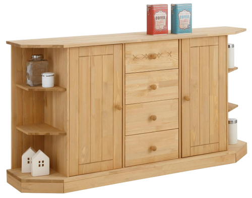 Комод из натурального дерева для одежды