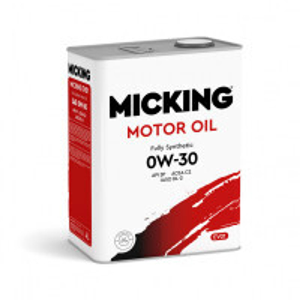 Моторное масло MICKING Motor Oil EVO1 0W-30 API SP ACEA C2 synth.     4л