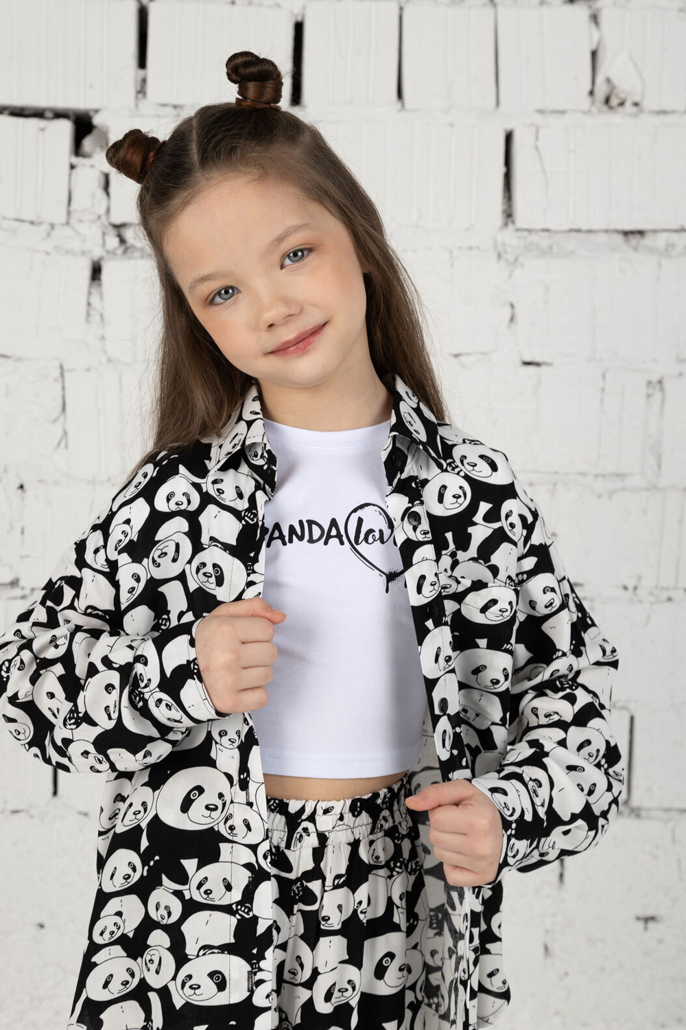 Рубашка текстильная для девочки 3-6 лет Fleur de Vie