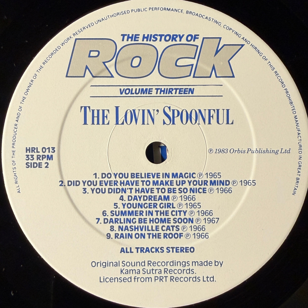 The History Of Rock 13 (Англия 1983г.) 2LP